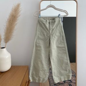 Madewell Emmett Wide-Leg Crop Pants